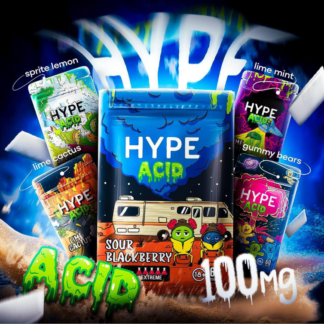 HYPE ACID 100мг 💥NEW- Sour blackberry (Ежевика с кислинкой)