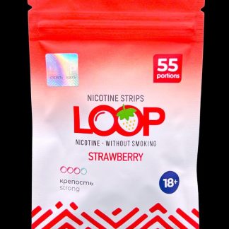 КЛУБНИКА / LOOP STRAWBERRY НИКОТИНОВЫЕ ПЛАСТИНКИ 12 МГ